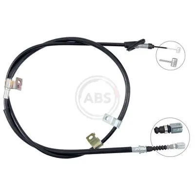 Cable de accionamiento, freno de estacionamiento A.B.S. K17428 Comprar En Línea